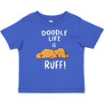 thumbnail image 3 of Inktastic Doodle Life is Ruff Golden Doodle Boys or Girls Baby T-Shirt, 3 of 5