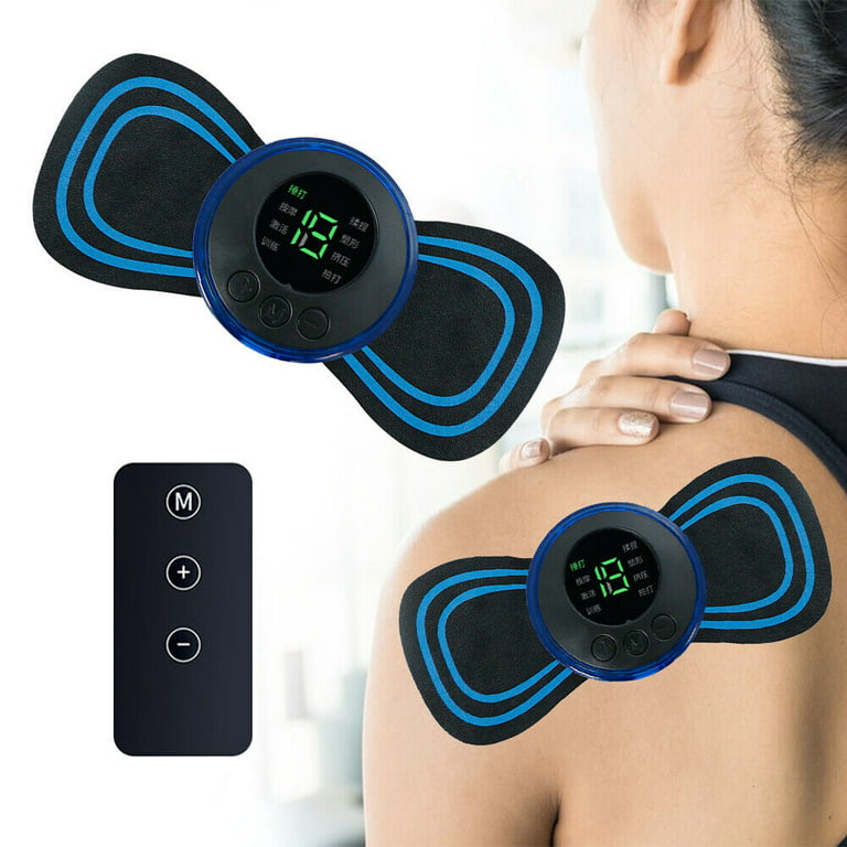 Portable Mini Electric Neck Massager Cervical Massage Back Massager  Stimulator