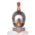 thumbnail image 3 of Aparato respiratorio Snorkel Full Face Cover con tubo de Snorkel seco plegable Anti-vaho Anti-fugas SMACO Aparato respiratorio, 3 of 7