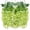 Green-24, variant on Artificial Wisteria Flower Garland Silk Vines 36 Blue Home Wedding Party Decor
