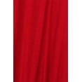 thumbnail image 5 of Women's Plus Size Casual 3/4 Sleeves Basic A-Line Pleated Solid Midi Dress, 5 of 5