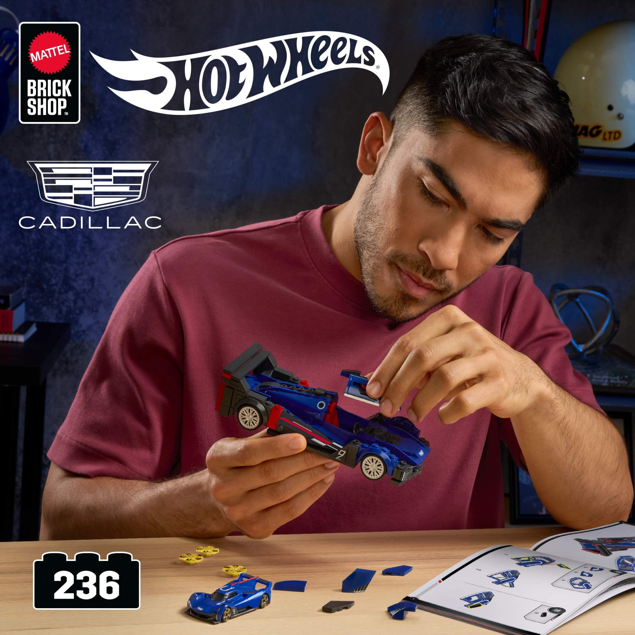 ホットウィール　BRICK SHOP CADILLAC Hot Wheels Mattel Brick Shop Cadillac Project GTP Hypercar