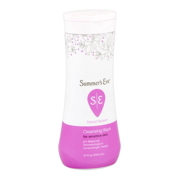 2 Pack  Summer's Eve Island Splash Cleansing Wash  15 oz.