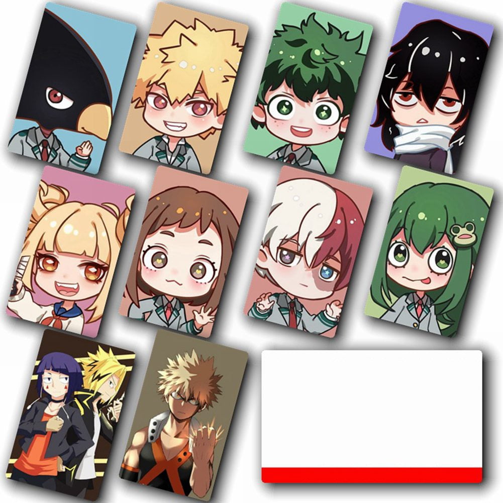 10pcs Japan Animation Character Stickers Assortment 