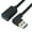 0.3m Bend left, variant on 5Gbps USB3.0 Extension Cable Right/Left Angled Male to Female 90 Degree Adapter Cord for Desktop Laptop and More