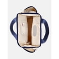 thumbnail image 4 of No Boundaries Women's Americana Cut Out Tote Bag, Natural, 4 of 5