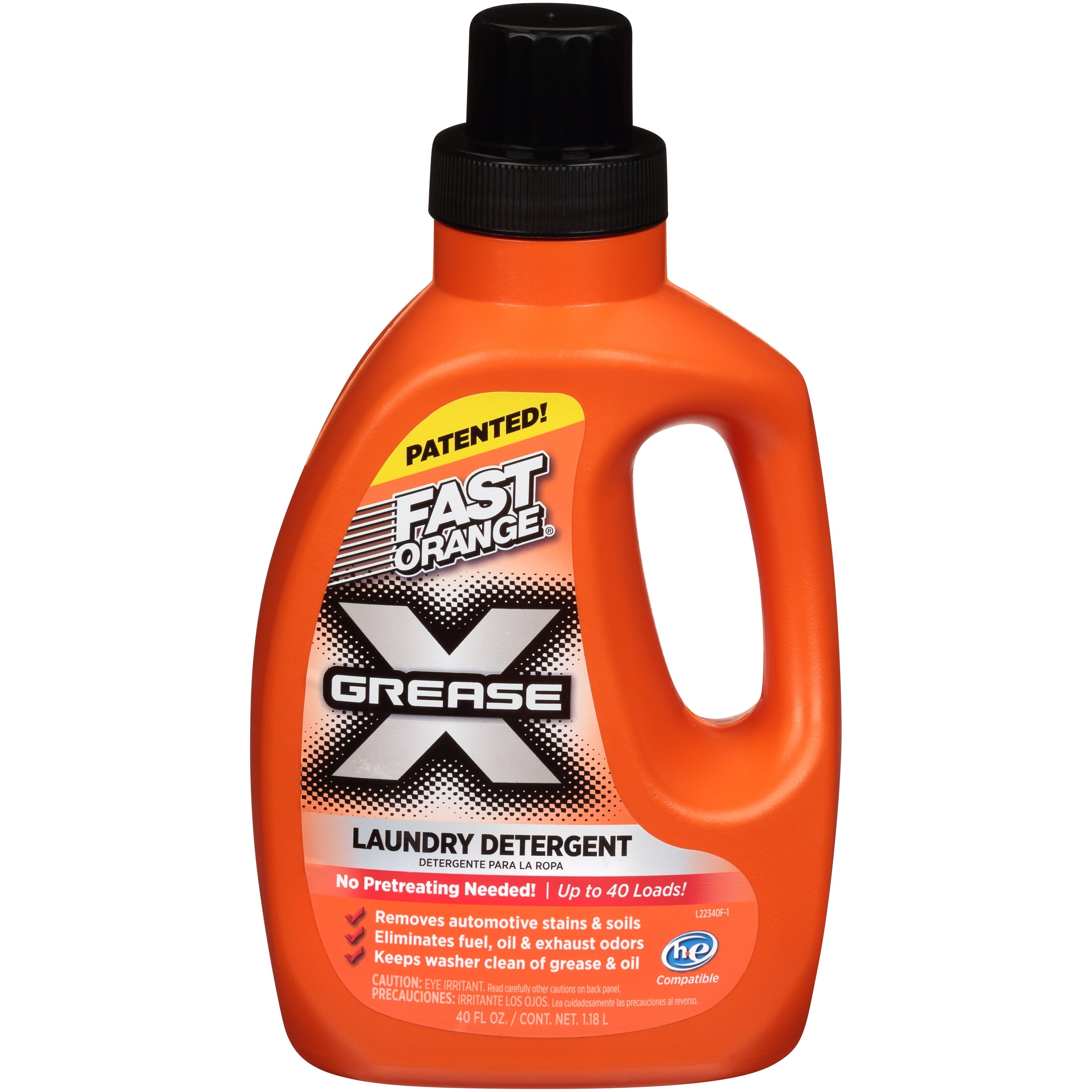 Fast Orange® Grease X 22340 Laundry Detergent 40 fl. oz. Jug Walmart