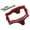 Red, variant on Almencla RC Steering Gear Seat Base Servo Fixing Mount Metal RC Servo Mount Bracket for 1/18 Scale RC Crawler Vehicles DIY Model Violet