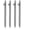 20MM, variant on Quick Release Watch Pins, 1.8mm Thick Stainless Steel Spring Bars with Tool, Easy Install Watch Band Replacement Pins for Smartwatch, Mechanical Watch(4 PCS Spring Bars 20MM+1 Remover Tool)