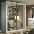 thumbnail image 2 of Ropero Closet Madesa Dallas 2 Puertas Corredizas con Espejo 2 Cajones, 2 of 6