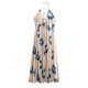 thumbnail image 3 of TEELYNN Vestido sexy sin mangas con escote en V profundo y tirantes sin espalda para mujer, vestido bohemio con estampado para verano, vestidos holgados de gran tamaño para playa, 3 of 5