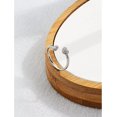 thumbnail image 2 of Anillo de mujer de plata de ley con circonita brillante, joyería ajustable con corazón completo, regalo de vacaciones, 2 of 5