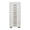 White, variant on File Cabinet Mini 10 Tier Metal File Organizer Document Organizer with Wheel, for Home Office, Office Desk File, White Color