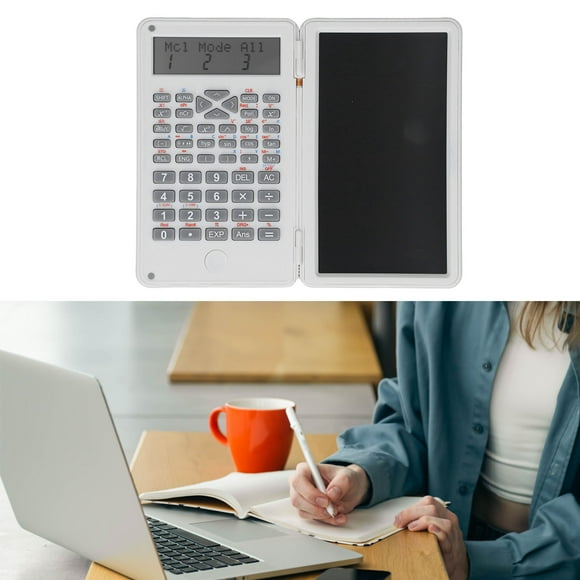 Calculatrice de Bureau, Calculatrice Scientifique Portable pour Affaires Blanc,Noir,Bleu