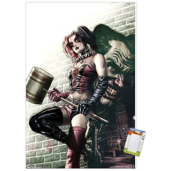 DC Comics - Harley Quinn - Wall Wall Poster, 14.725" x 22.375"
