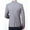Gray, variant on Men Slim Fit Formal One Button Suit Business Blazer Coat Jacket Tops Black
