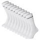thumbnail image 1 of JACK&JONES Calcetines de tenis para niños, lote de 10 - JACBASIC LOGO TENNISSOCK, mezcla de algodón, logotipo Blanco 38-43, 1 of 4