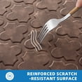 thumbnail image 3 of GALMAXS7 Kitchen Mat Anti Fatigue Cushioned Mat Mixed Brown Kitchen Rug Memory Foam Ergonomic Rug 17"x 60", 3 of 9