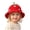 Red, variant on Cute Sun Hat for Toddler Girls Knitted Strawberry Bucket Hats Wide Brim Crochet Sunhats Baby Girl Gifts Red Size 1-4 Years