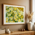 thumbnail image 4 of Sunlit Daisies - Photography Floral Flowers Botanical Nature Scenic Summer Abstract Oak Framed Wall Art Print 5 x 7 inches, 4 of 6
