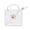 White, variant on Handbag Shaped Glass Purse Cup With Straw Decorative Drinking Glass For Juice Tea Wine Or Flower Vase Cute Room Decor Clear 26 oz