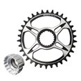 thumbnail image 1 of MEROCA 32T 34T 36T 38T bicicleta de montaña hueco integrado bielas accesorios de bicicleta bicicleta, 1 of 7