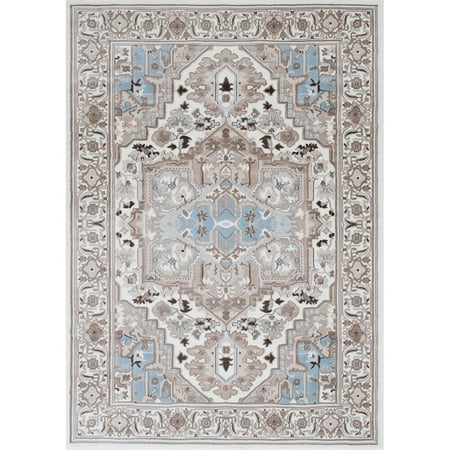 Lyke Home Bohemian Style Polypropylene Area Rug 5 X 8 Lyke Home Bohemian Style Polypropylene Area Rug 5