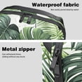 thumbnail image 4 of Palm Leaves Travel Organizer Cable Wire Cord and Cable Charger Bag Waterproof Oxford Cloth Electronic Accessories Storage Case 5.9x9.44x3.14 in, 4 of 6