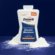 Zeasorb Super Absorbent Powder – Helps Target Excess Moisture, Talc-Free, Paraben-Free, Aluminum-Free, 2.5 oz (71 g) (Pack of 3)