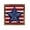 B, variant on POLISE Spaces Patriotic Wooden Framed Wall Art 7.87x7.87 Inch Let Freedom Ring American Flag Design for 4th of July Home Decor
