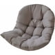 thumbnail image 1 of Chair Cushion, Rattan Chair Cushion, Relaxing Chair Cushions for Hanging Swing Basket, Seat Cushion for Indoor, Outdoor, 80 x 120 cm, Gray, 1 of 5