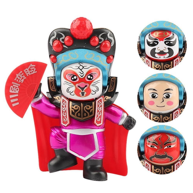 Cambia De Cara De La Ópera De Sichuan, Juguete De Acción Que Cambia De Cara De La Ópera China Tradicional, Muñeca De Colección De Arte De Dibujos Animados matsuzay HA046210-02