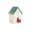 E, variant on Ceramic Christmas House Decoration Lighted Snow Tabletop Ornament Holiday Village Figurine Indoor Display Party Setup Accessory