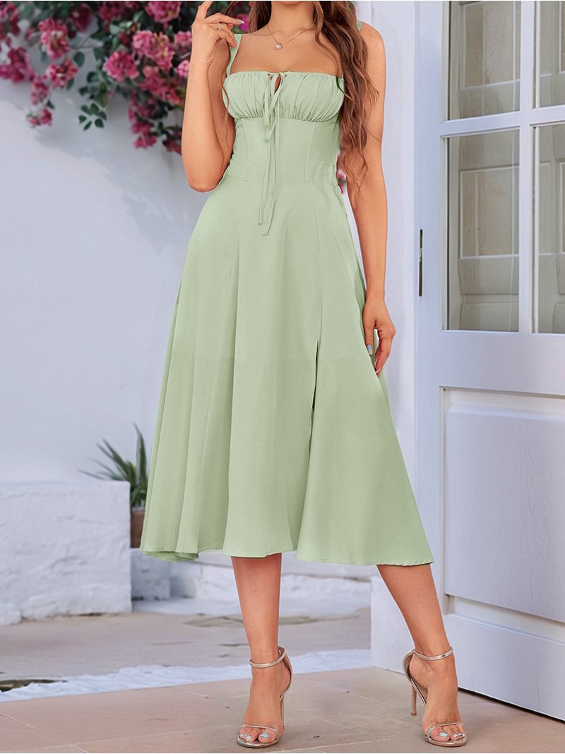 green race day dress Petal & Pup Women's Fia Floral Print Chiffon Maxi Dress - Brown main image 0