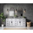 thumbnail image 4 of Elegant Kitchen and Bath Alden 84 inch Double Bathroom Vanity in Grey, 4 of 10