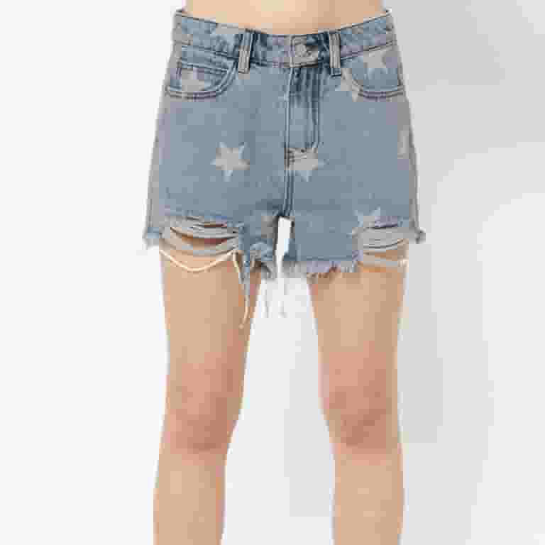 早割シーズン券 High Hem Raw Shorts Denim Ripped Womens Waisted Shorts Jean Clothing