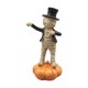 thumbnail image 1 of Figura coleccionable bailando sobre calabaza, adorno de mesa de resina decorativo pequeño Estilo B, 1 of 9