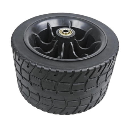 Dualoai 16.7cm Wagon Cart Wheel Spare Parts Attachment for Sports Garden Beach Trips