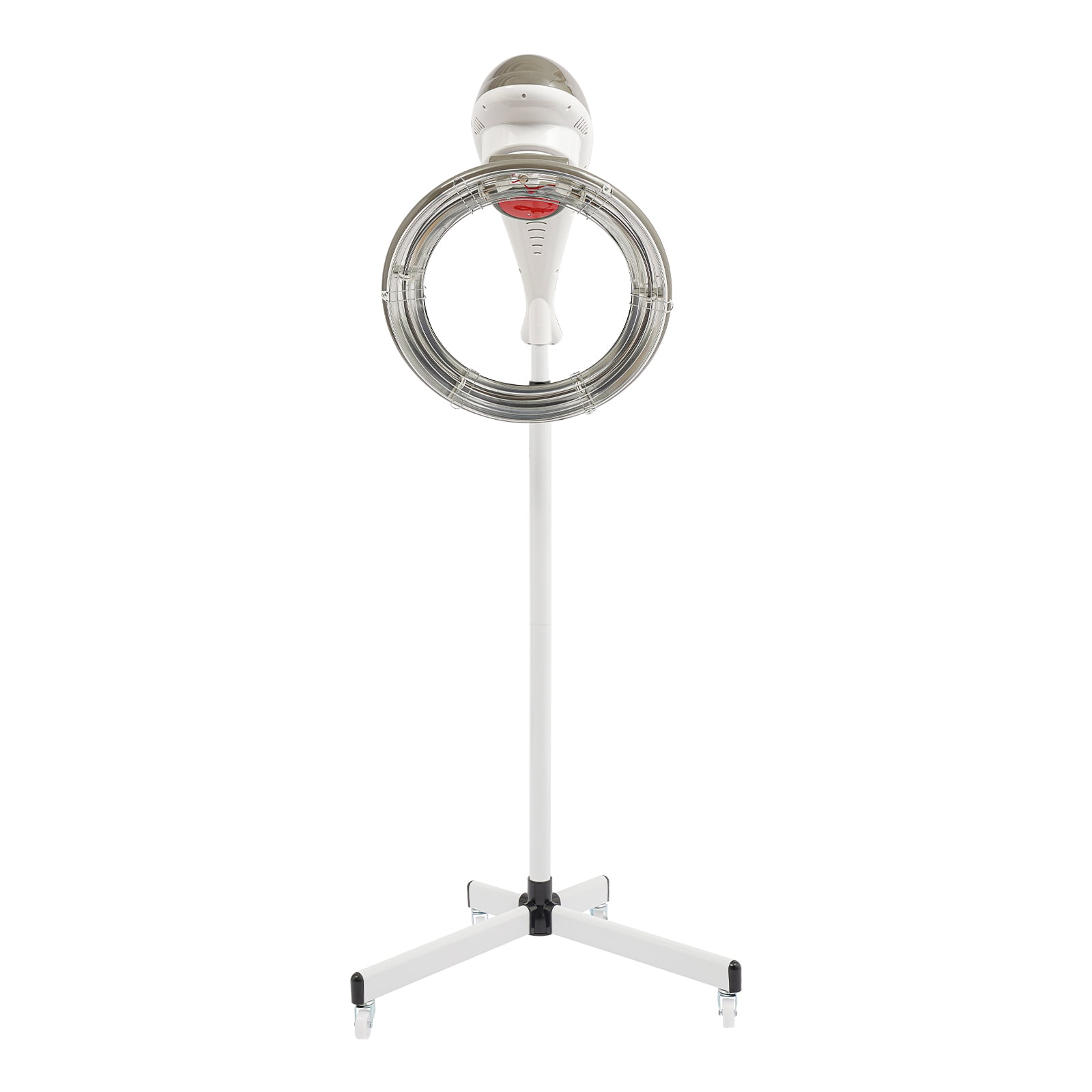 157-178cm Stand Salon Hair Dryer Professional Infrared Hair Color Processor with 4 Wheels Aluminum Iron ABS