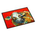 thumbnail image 1 of Carolines Treasures MW1272MAT 18 x 27 Po Rattrapée Vache Rouge à l'Intérieur Ou à l'Extérieur Tapis, 1 of 4