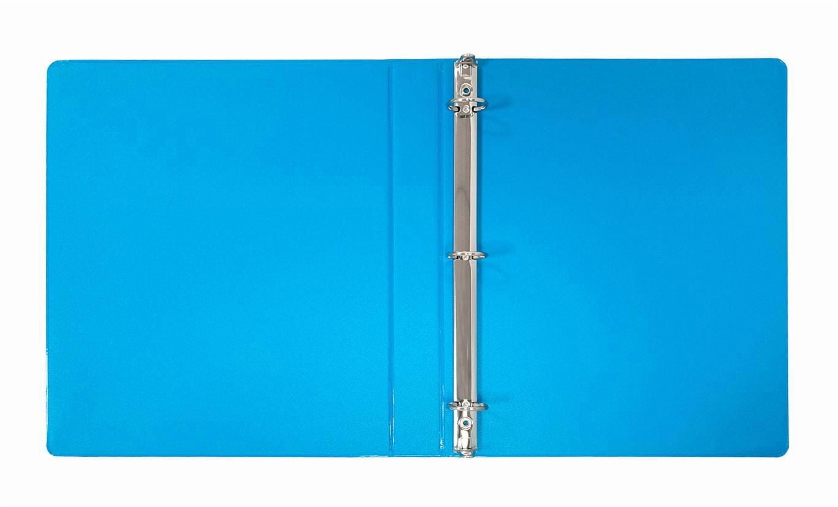 PEN+GEAR 1" SUPER ECONOMY BINDER, O-Ring, COBALT CRUSH