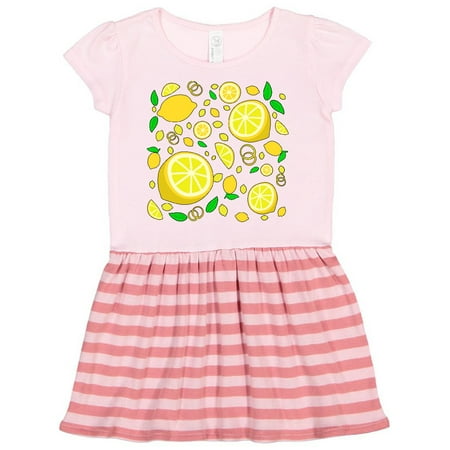 

Inktastic Lots of Lemons- citrus fun Gift Toddler Girl Dress