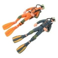 thumbnail image 4 of CTIRCHIU Scuba Diver Toy for Pool Assorted Color 2Pcs 4.7x1.6x1.0In, 4 of 10
