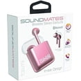 thumbnail image 2 of Tzumi 6290RG Sound Mates Earbuds with Wireless Charging, Rose Gold, 2 of 4