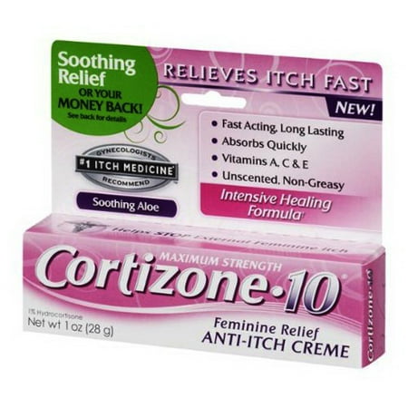 Feminine Relief - Cortizone 10 Feminine Relief Anti-Itch Creme - 1 Oz