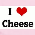 thumbnail image 2 of CafePress - I Love Cheese Infant Bodysuit - Baby Light Bodysuit, Size Newborn - 24 Months, 2 of 4