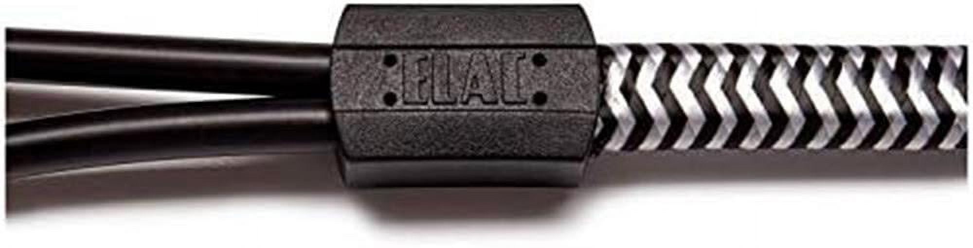 ELAC DBR62-BK Debut Reference Bookshelf Speaker Pair - Black/Walnut with an ELAC SPW-10FT-P 10ft Sensible Speaker Cable Pair (2019)