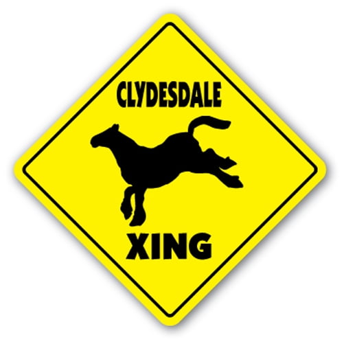 Clydesdale Crossing [3 Pack] of Vinyl Decal Stickers |for Laptop Car
