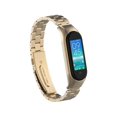 thumbnail image 1 of Correa Acero Inox Eslabones Para Xiaomi Mi Band 8/9/10 +1 Mica, 1 of 4