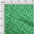 thumbnail image 1 of oneOone Polyester Spandex Green Fabric Merry Christmas Sewing Fabric By The Yard Printed Diy Clothing Sewing Supplies 56 Inch Wide-BS4, 1 of 4